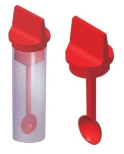 Gaita Kaşıklı Toplama Kabı 15 ml / Stool Collection Container with Spoon 15 ml