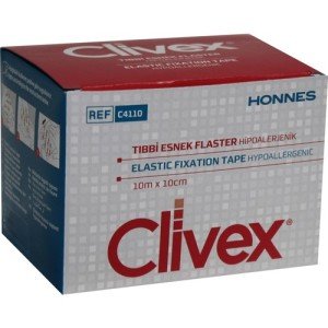 Clivex 10 cm x 10 cm Tıbbi Esnek Flaster-20'Adet