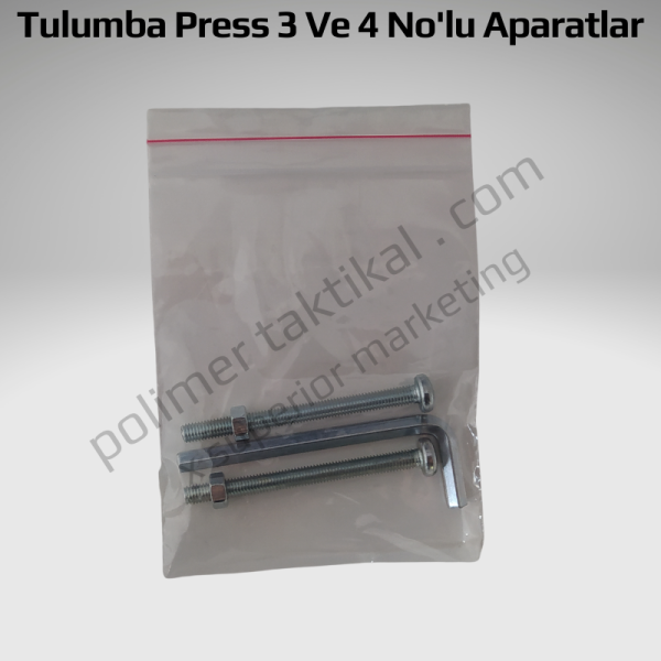 Tulumba Press Seti (Çelik Kuş Gözü basma makinesi)