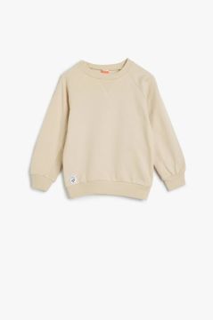 Koton Erkek Bebek Basic Sweat Uzun Kollu Şardonlu Pamuklu