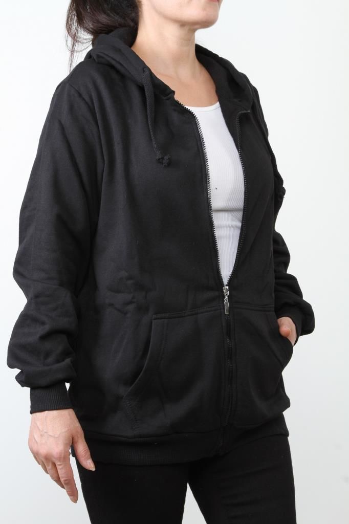 Hipatu 2 İp Şardonlu Fermuarlı Kapşonlu Oversize Sweatshırt Ceket