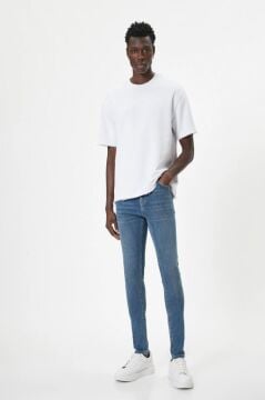 Koton Super Skinny Fit Kot Pantolon - Justin Jean