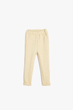 Koton Kız Bebek Basic Jogger Eşofman Altı Beli Lastikli Cep Detaylı