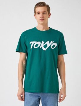 Koton Erkek Tokyo Baskılı Tişört