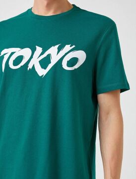 Koton Erkek Tokyo Baskılı Tişört
