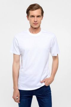 Hipatu Süvari Slim-Fit O Yaka Süprem T-Shirt