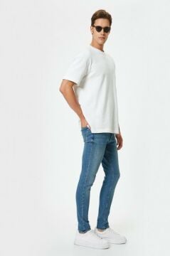 Koton Super Skinny Fit Kot Pantolon - Justin Jean