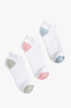 Koton Kadın 3'lü Patik Çorap Seti Çok Renkli