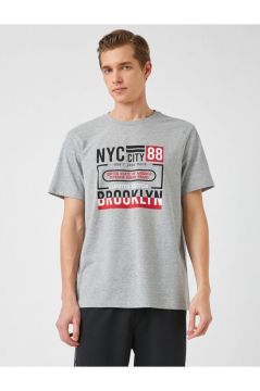Koton Erkek NYC Baskılı Tişört