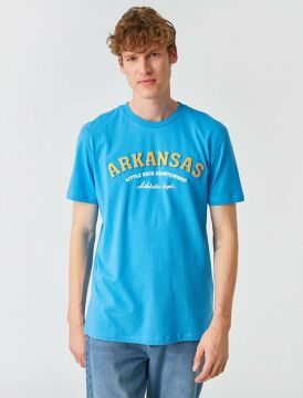 Koton Erkek Arkansas Baskılı Tişört