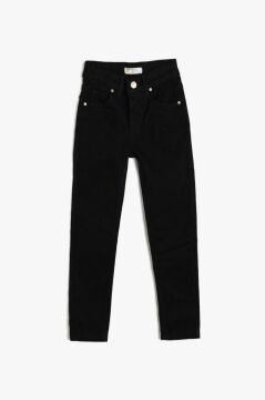 Koton  Çocuk Kot Pantolon Pamuklu Cepli - Slim Jean