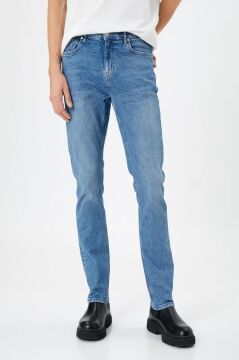 Koton Slim Fit Kot Pantolon - Brad Jean