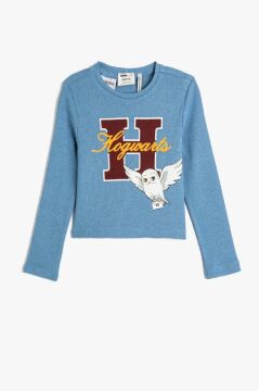 Koton Çocuk Hogwarts Baskılı Tshırt Ls