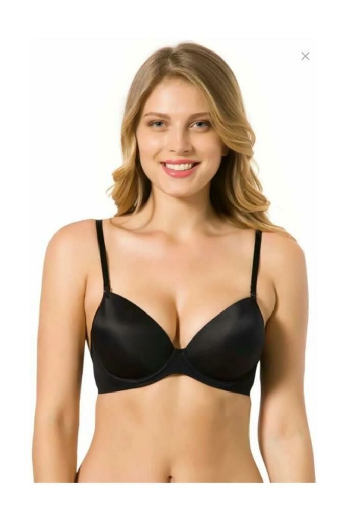 Le Jardın 7050 Angelıne Basıc Bra Push Up - Siyah