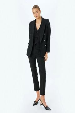 Koton Yüksek Bel Slim Fit Cigarette Pantolon