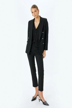 Koton Yüksek Bel Slim Fit Cigarette Pantolon