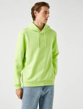 Koton Erkek Basic Kapşonlu Sweatshirt