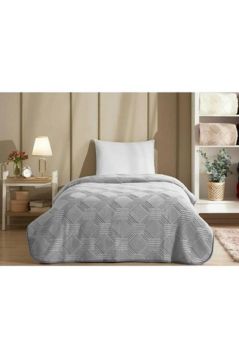 Özdilek Trendy Çift Kişilik Battaniye 220x240 Koyu Gri