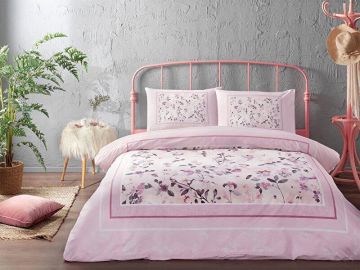 Özdilek Çift Kişilik Fleur Rose Nevresim Takımı