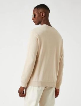 Koton Erkek Bisiklet Yaka Basic Sweatshirt