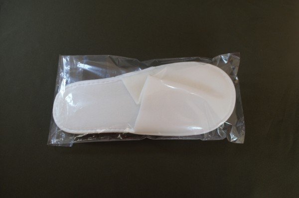 Bezendam Otel Terlik, Havlu Terlik Çift Katlı Polyester Tek Kullanımlık Terlik