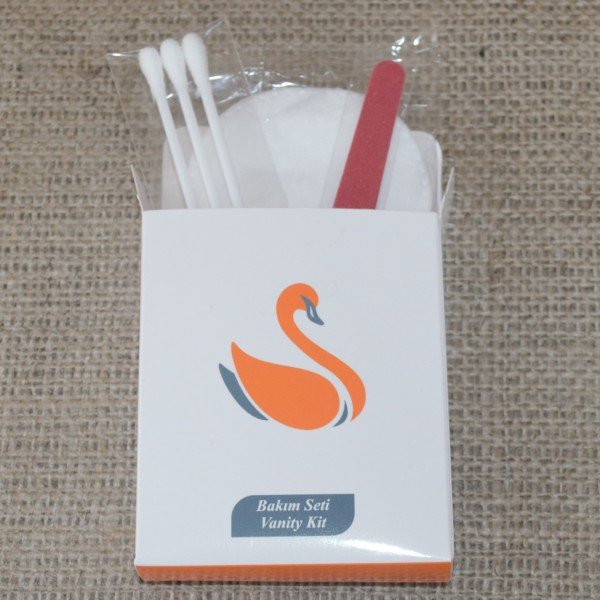 Otel Tipi Bakım Seti Kutulu 3 Ürün Bir Arada Vanity Kit