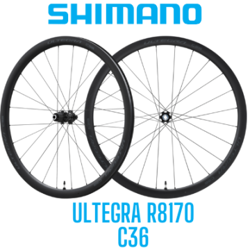 Shimano R8170 Ultegra Jant Seti 11/12S Karbon Tubeless Disk Ön/Arka Set