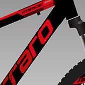 Carraro Force 650 26'' 24-V HD M. SIYAH-KIRMIZI-GÜMÜŞ 43 Cm