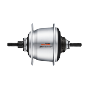 SHIMANO NEXUS Göbekten Vitesli Hazne (Di2 spes.) SG-C7050-5D 5-vites Disk fren (CENTER LOCK) 187 mm Gümüş
