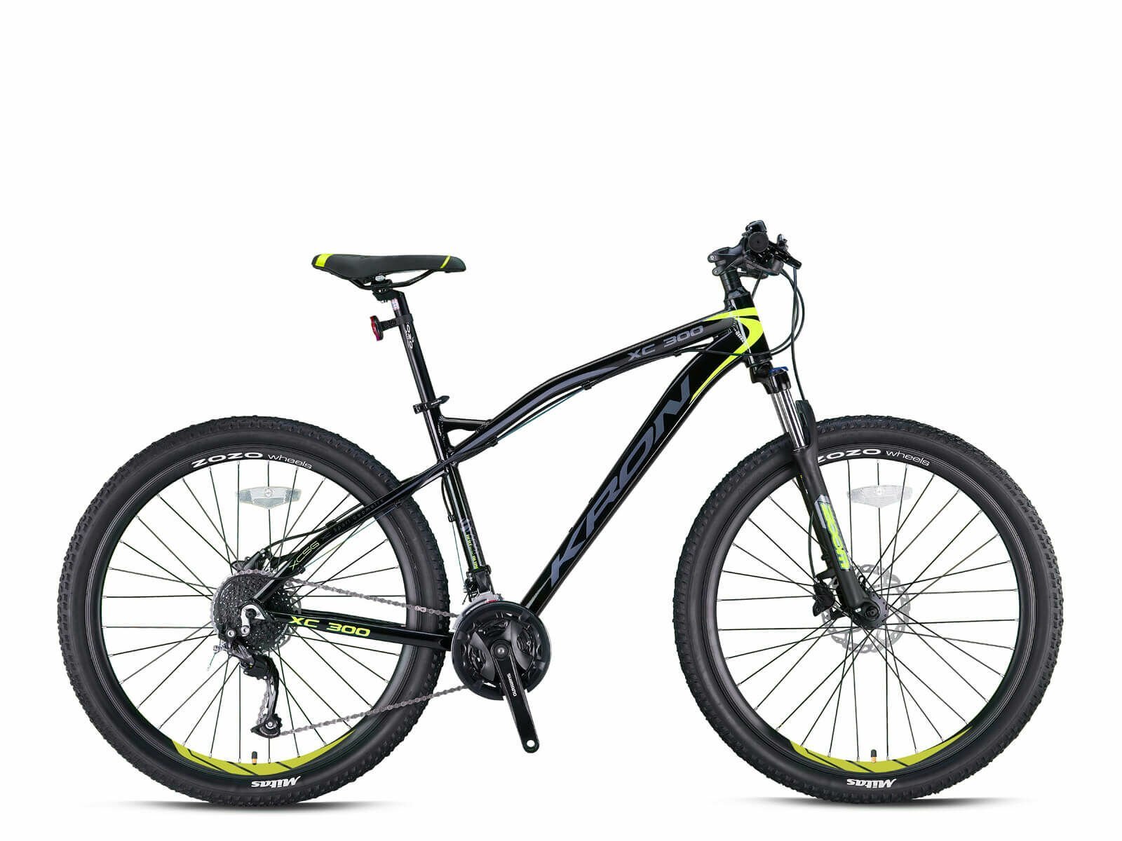 Kron XC 300 29'' Hidrolik Disk - 27 Vites Dağ Bisikleti 18'' - Siyah/Sarı