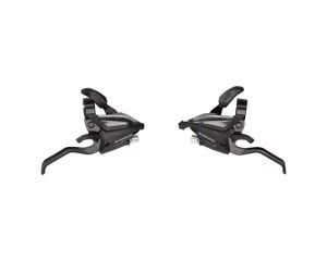Shimano ST-EF500 Fren/Vites Kolları (Siyah) (Çift) (2 Parmak) (3 x 7 Vites)