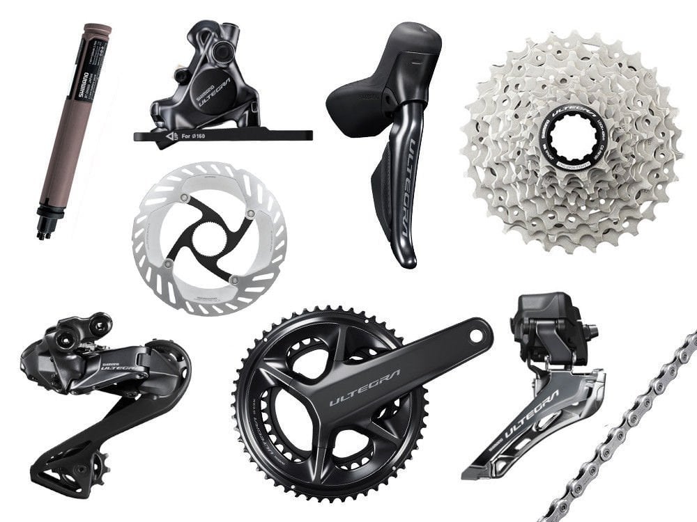 Shimano ULTEGRA Di2 R8170 Disk Full Grup Set 2x12V