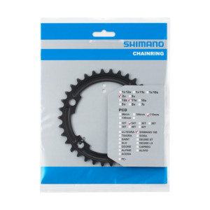 Shimano 105 Aynakol Dişlisi 34 T - FC-R7000 (Siyah) için