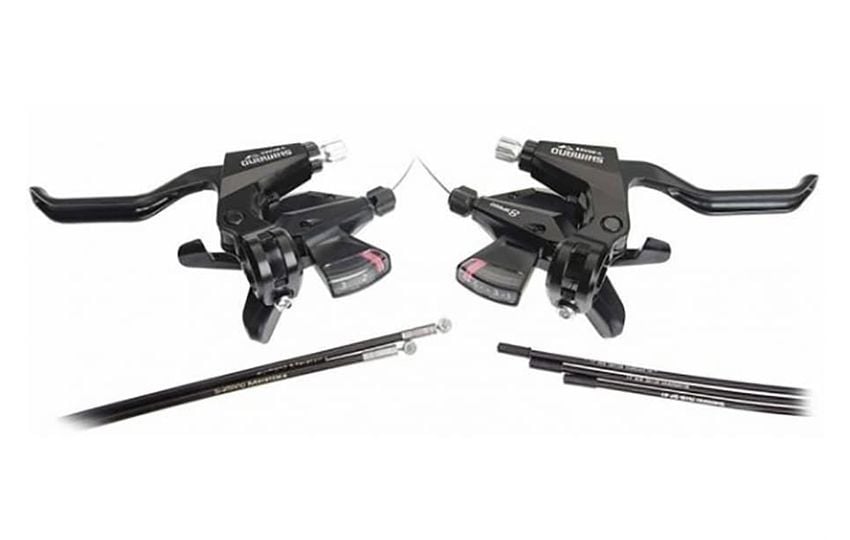 Shimano Vites/Fren Kolu Set 3x8v ST-M310-L-2 Siyah