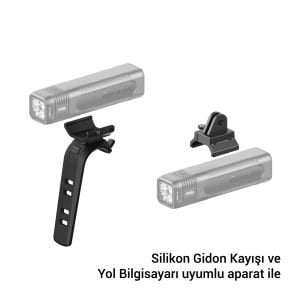 Knog Blinder 1300 Şarlı Ön Far - 1300 Lümen - Siyah