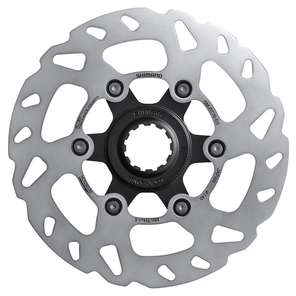 Shimano Rotor 140mm Center Lock Ice-Tech SM-RT70 (Kilit Dahil)
