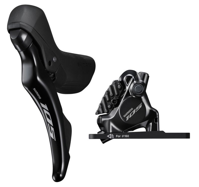 Levier De Frein/vitesse Shimano 105 ST-R7120 Gauche (2 Vitesses) - Neuf Avec Défauts Mineurs