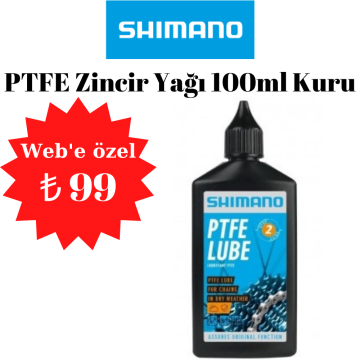 Shimano PTFE Kuru Hava Şartları İçin Zincir Yağı 100ml