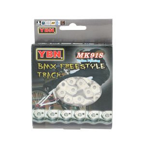 YBN MK918 BMX-DJ Silver Hafif Link Tek Vİtes Zincir