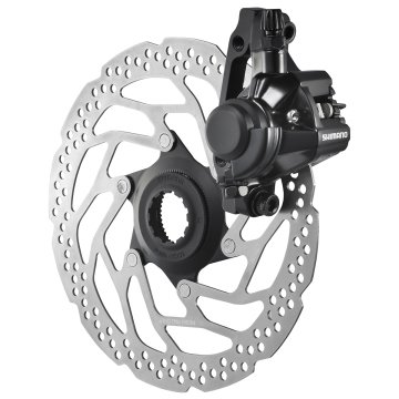 Shimano Mekanik Disk Fren Kaliperi BR-M375 Ön veya Arka Siyah