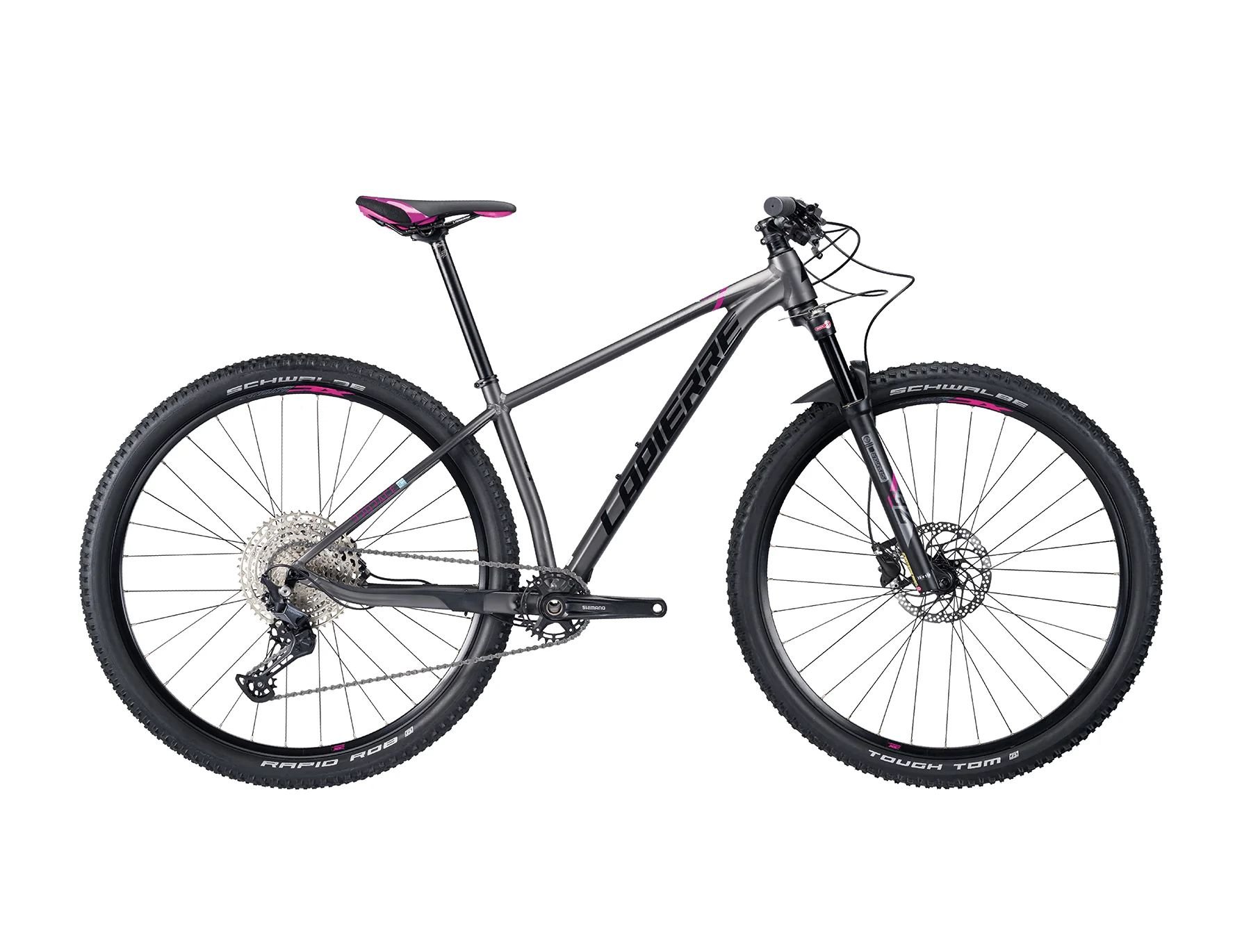 Lapierre ProRace 3.9 Kadın Dağ Bisikleti - 12 Vites - Mat Koyu Gri