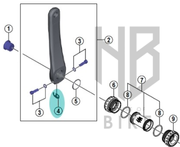 Shimano Sol Aynakol Kilit Pulu