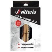 Vittoria Road Rubino Pro IV Amber Yanak G2.0 Limited Edition İç/Dış Lastik Seti 700x25C