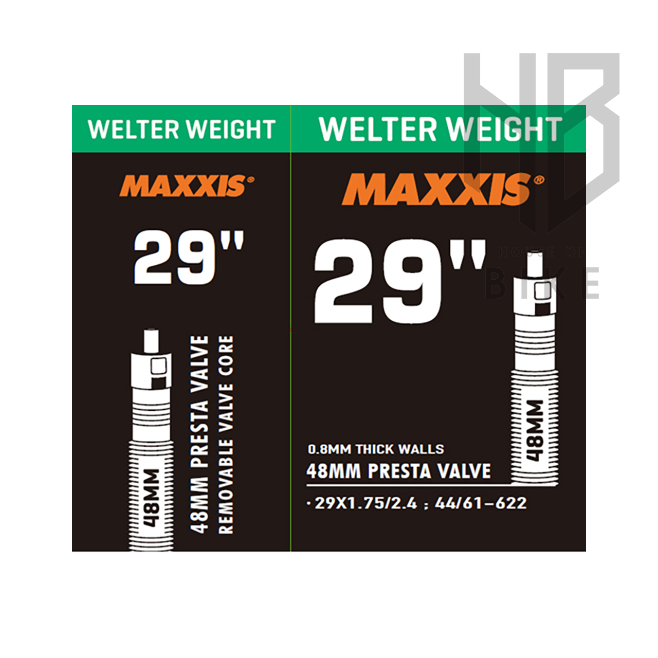 Maxxis İç Lastik Welter Weight 29x1.75/2.4 Presta 48mm