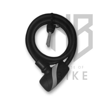 Luky Anahtarlı Kilit 8x150 mm Siyah/Gri