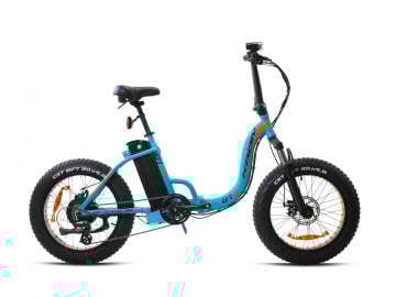 Kron Eft 100 - 20'' Katlanır ELektrikli Bisiklet - M.Disk Kamuflaj