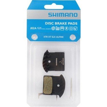 Shimano Disk Fren Balatası ( papuç )  Resin J02A W/Fin Spring  W/Split Pin