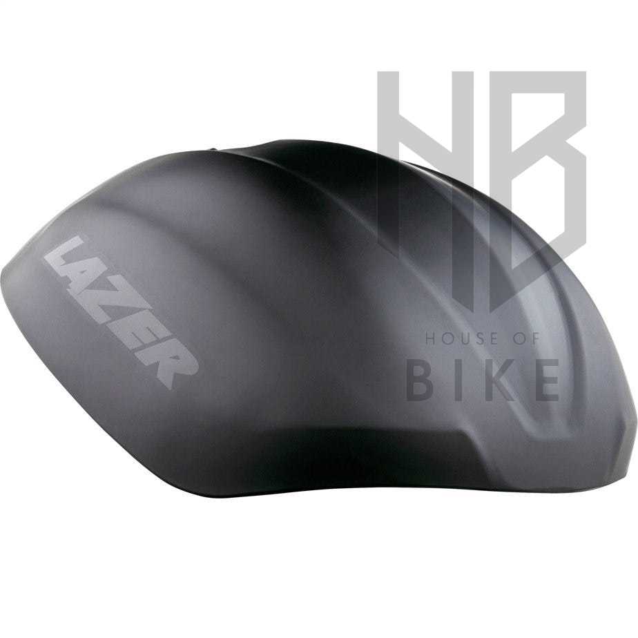 Lazer Genesis Kask Aeroshell Siyah Reflektorlu L