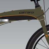 CARRARO FLEXI 108 20'' 8-V VB Mat Antrasit-Siyah-Kırmızı