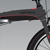 CARRARO FLEXI 108 20'' 8-V VB Mat Antrasit-Siyah-Kırmızı